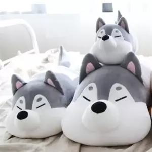 아트박스/모찌타운 허스키 강아지 미니 말랑모찌인형 S