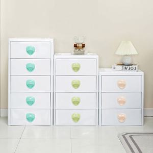 사랑을 담은 뉴하트 5단 서랍장 옷장 정리함 장난감정리함 주방 수납장