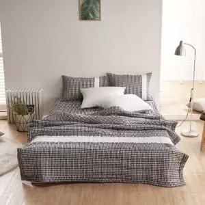 [텐바이텐]아밍 로슈아 체크 시어서커 스프레드 여름이불 S