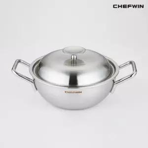 쉐프윈 316커퍼코어 통5중 22cm 양수웍