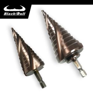블랙불 코발트 스텝드릴 비트 4-32mm, 4~39mm, 4~25mm 스텐용 다목적 스텝기리 코발트