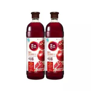 청정원 홍초 석류 1.5L x 2개