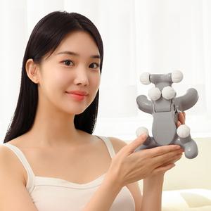 리브릭스 목마사지기 어깨 목 안마기 지압기 그레이