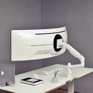 삼성 오디세이 G9 고중량 모니터암 커브드 와이드 게이밍 모니터거치대 폴타입 49인치 20kg