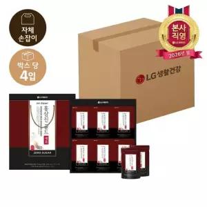 [LG설선물세트] 리튠 홍삼진 제로 골드 50ML*24포*4개