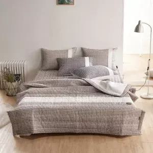 [텐바이텐]아밍 로슈아 체크 시어서커 스프레드 여름이불 Q