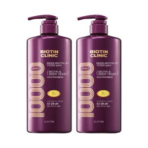 엘라스틴 비오틴클리닉 맥주효모 샴푸 1000ml, 2개