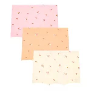 수아팜 [정상가 27900원] 여아 당근토끼 드로즈 3매 세트