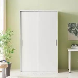 라자가구 비바 빅 1200 슬라이딩 옷장 행거형 LJY195