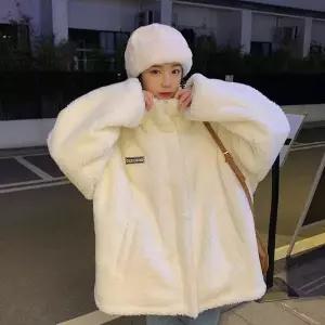 [셀러허브][S52PMP5Q9]킨유 오버핏 양털 점퍼 (S12873688)