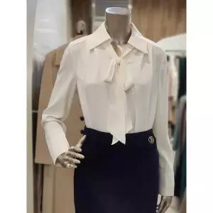 [미니멈] 세이브존01 미니멈 턱스카프 블라우스 MWAAWB1240 (S13192245)