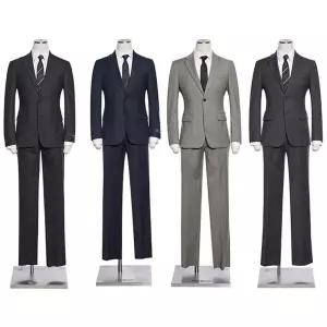 [롯데백화점]레노마 F/W (한정수량) 다크그레이 울 캐시미어 쉐도우 스판정장 4종택1 RPLMSJ54A NW7