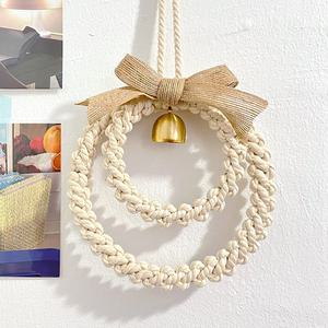 [문구티쳐] 토단 마크라메 더블링 도어벨 만들기 1인세트 DIY 마크라메키트 벽걸이소품