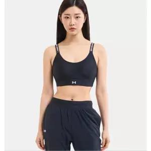 [언더아머](타임스퀘어점패션관)여자 브라탑 1384123-001 인피니티 2.0 미드 스포츠 브라 탑 탱크 요가 ...