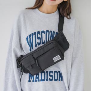 프롬헤븐 트래블 남여공용 힙색 슬링백 여권가방