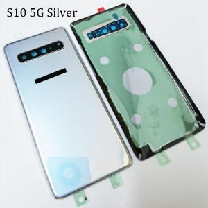 삼성 갤럭시 S10 5G 뒷면 커버 카메라 렌즈 접착  부품 포함 후면 유리 하우징 OEM