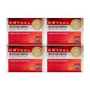 레이델 폴리코사놀 더블액션 200mg x 28정 x 4박스