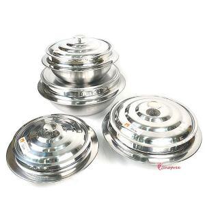 국산 통3중 대형가마솥 스텐솥 인덕션용 화덕 스텐 업소용 가정용 솥밥fgh872