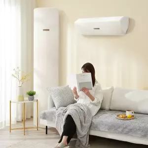 별의별샵 스탠드 벽걸이 에어컨커버 프리미엄 소파원단