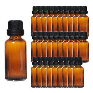 향수용기 드롭공병 브라운 블랙 뚜껑 잠금캡 30ml 30개