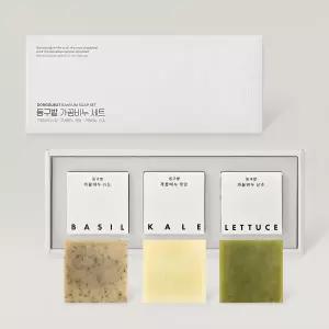 동구밭 가꿈비누 3종 선물 세트