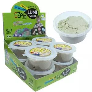 [하프클럽/알티피아]글로벌이지 루미샌드 모래놀이 내츄럴 0.5Lx8개 DP박스