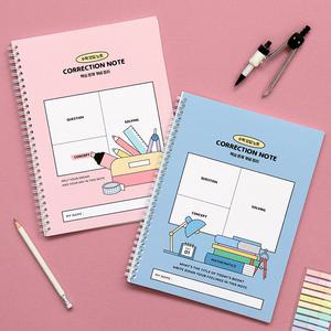 [인디고어린이] [3권 세트]초등 학교생활 수학오답노트 (개념정리 스프링)