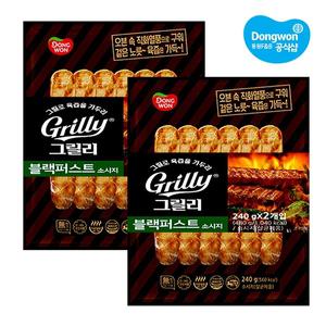 [동원냉장냉동] 동원 오븐N통그릴 블랙퍼스트 240g x 4봉
