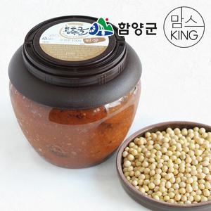 [함양군]용추골된장집 지리산 국산 재료로 담근 용추골 전통 재래 된장 3kg