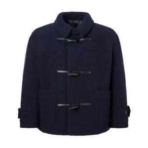 헤지스 남성 24FW 숏기장 부클 더플 코트 HZCO4D702N2