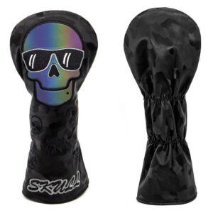 홀로그램 골프 드라이버 커버 골프 클럽 드라이브 골프채커버 블랙