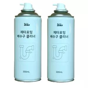 한국디비케이 제타 포밍 배수구 클리너 300ml 2개