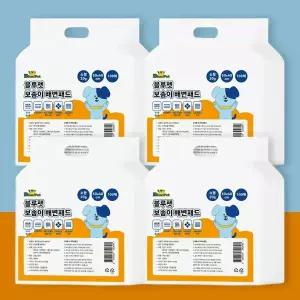 블루펫 보솜이 고흡수 강아지 배변패드 20g 소형 400매 건강체크패드 포함