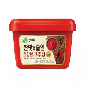 신송 짠맛을줄인 건강한 고추장 500g