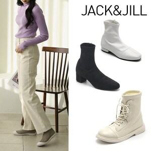 [잭앤질 슈즈] 스판/스웨이드/레이스업 부츠