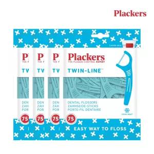 플랙커스 트윈라인 75개입 4개 (300개)