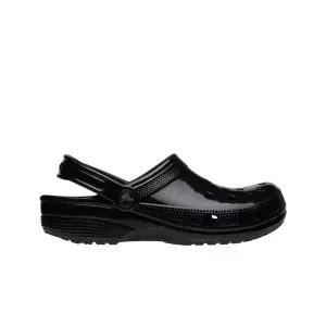 [정품아닐시3배보상] 크록스 클래식 하이 샤인 클로그 블랙 Crocs Classic High Shine Clog Black