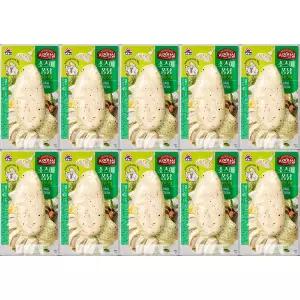 사조안심 소스에 퐁닭 바질크림 130g 10봉 닭가슴살