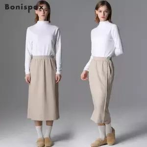 보니스팍스 네오프렌 H라인 스커트