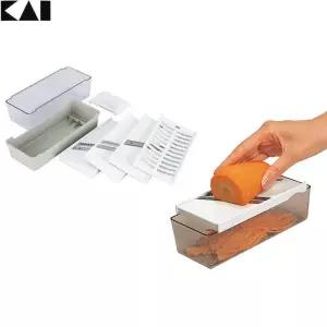 카이 슬라이서 4종 강판 양배추 만능 감자 당근 무 야채 채칼세트 DH8040