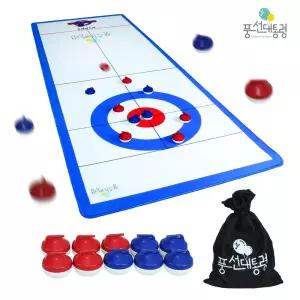 풍선대통령 리얼 미니 컬링 게임 1.2M 스포츠 놀이 컬링게임 컬링놀이 미니컬링 미니컬링게임