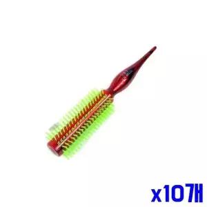 고품질 없는 드라이빗 롤빗 헤어롤빗 엉킴 x10개 22.5cm 미용소품 (WFGTTAB)