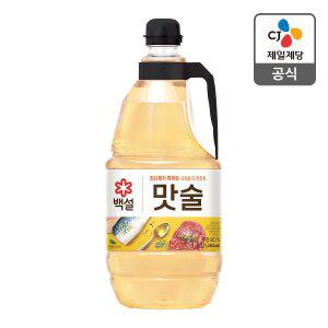 [CJ제일제당][본사배송] 백설 맛술 1.8L