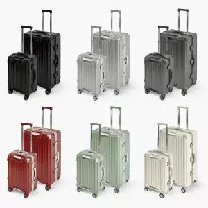 트리팩 러프 100% PC 기내용 캐리어 중형 대형 수화물 여행용 캠핑 알루미늄 프레임 케리어