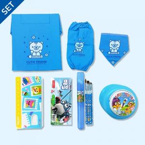 신학기 미술 선물세트 (남아용) 2번 초등 입학선물 붓/물통/팔렛트/앞치마/물감