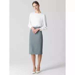 [하프클럽/리스트]기품있는 사이드 슬릿 미디 스커트