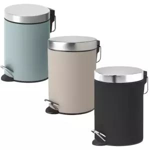 이케아 욕실 휴지통 저소음 쉬운세척 쓰레기통 3L 에콜른