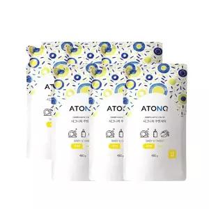 [아토앤오투] 시그니처 주방세제 레몬향 리필형 6개