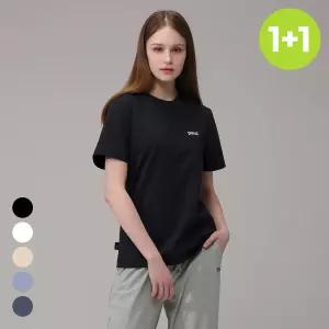 원+원 에버라스트 여성 반팔티 여름 티셔츠 기본티