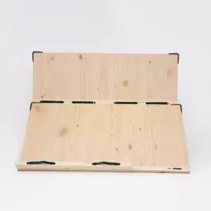 (WIZ0012) 위즈독서대 스토리60 필기겸용 2단독서대 60M2s 항균/책받침대/높이조절/휴대용/원목/북스탠드